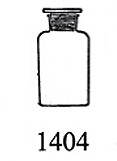 1404棕色大口试剂瓶具玻塞